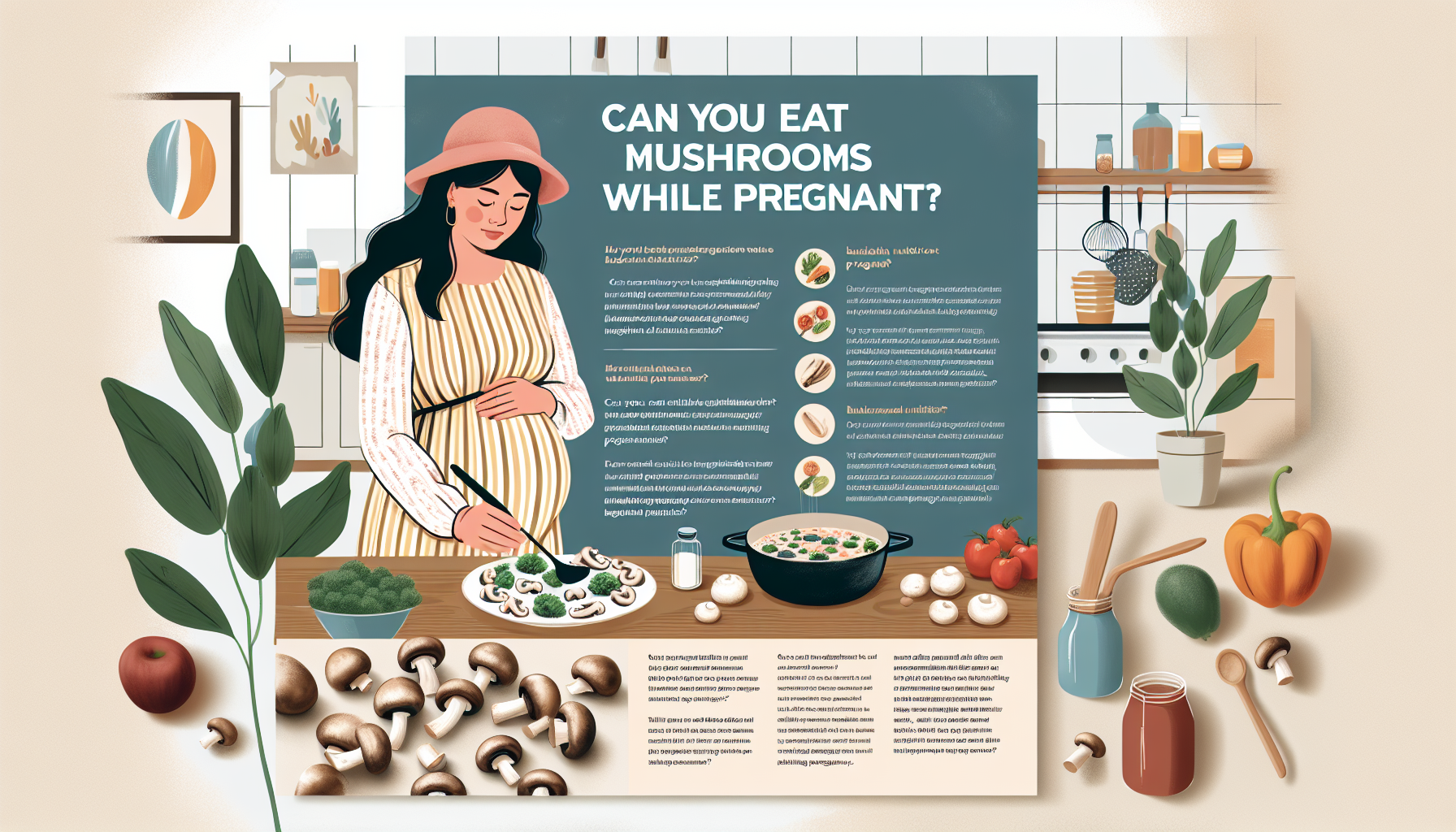 Can You Eat Mushrooms While Pregnant? | Pregnancy Nutrition Guide